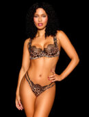 Addison Leopard Bra & Bottom Lingerie Set