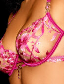 Aluna Pink 3 Piece Lingerie Set