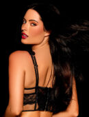 Eleanor Black Corset Lingerie Set