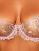 Faye Pink Bra & Bottom Lingerie Set