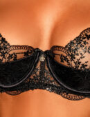 Eleanor Black 3 Piece Lingerie Set