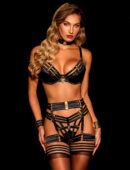 Raquel Black 3 Piece Lingerie Set