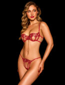 Rosaline Red Thong