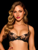 Whitney Black 3 Piece Lingerie Set