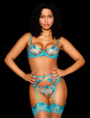 Whitney Ocean 3 Piece Lingerie Set